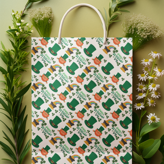 St. Patrick’s Day Leprechaun & Shamrock SVG