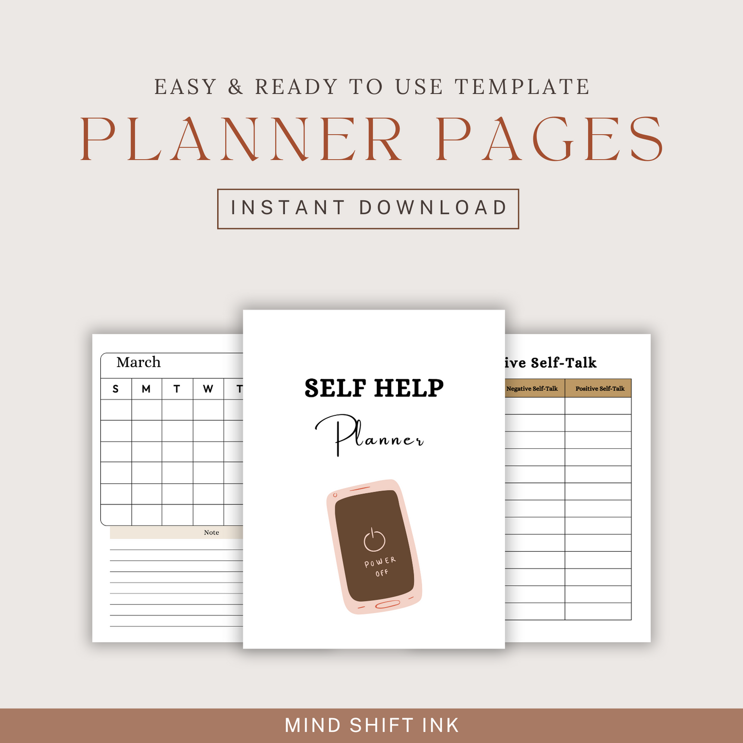 Self Help Planner