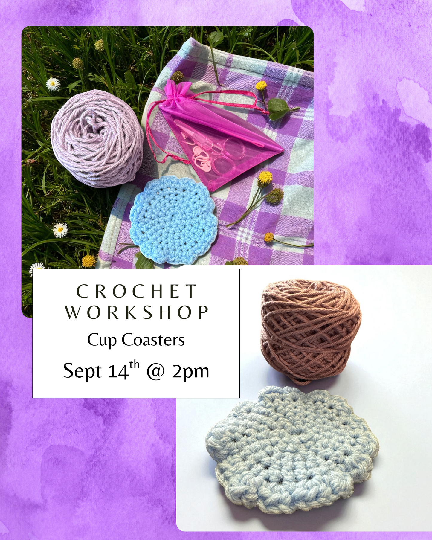 Crochet Workshop (Sept 14) Part 3