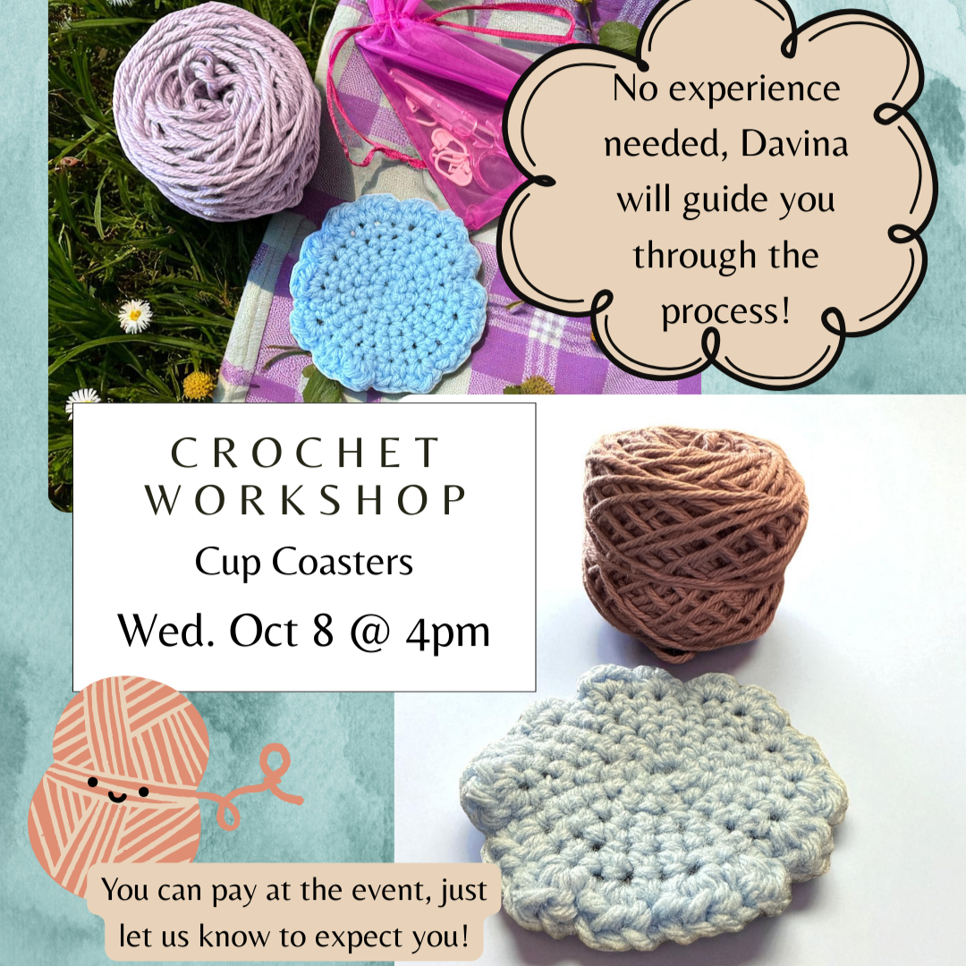 Crochet Workshop (Oct 8)
