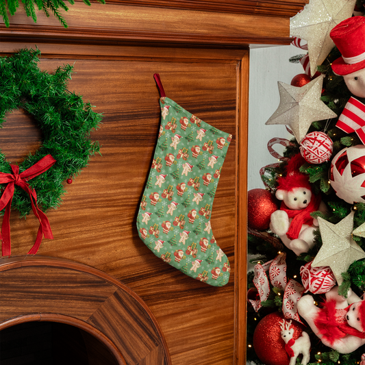 Christmas Santa & Gingerbread SVG