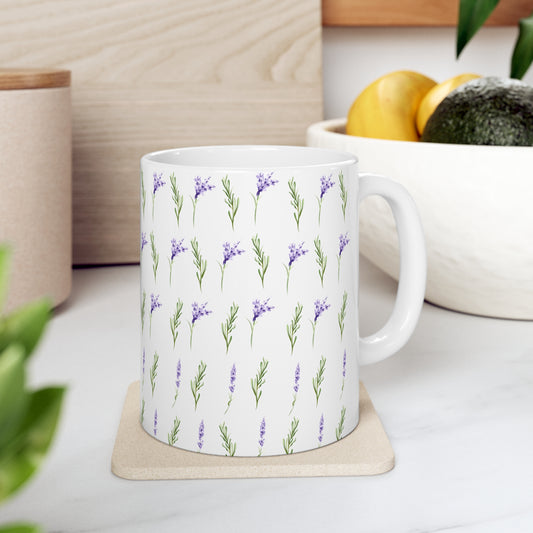 Lavender Ceramic Mug 11oz