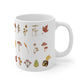 Mushrooms Ceramic Mug 11oz