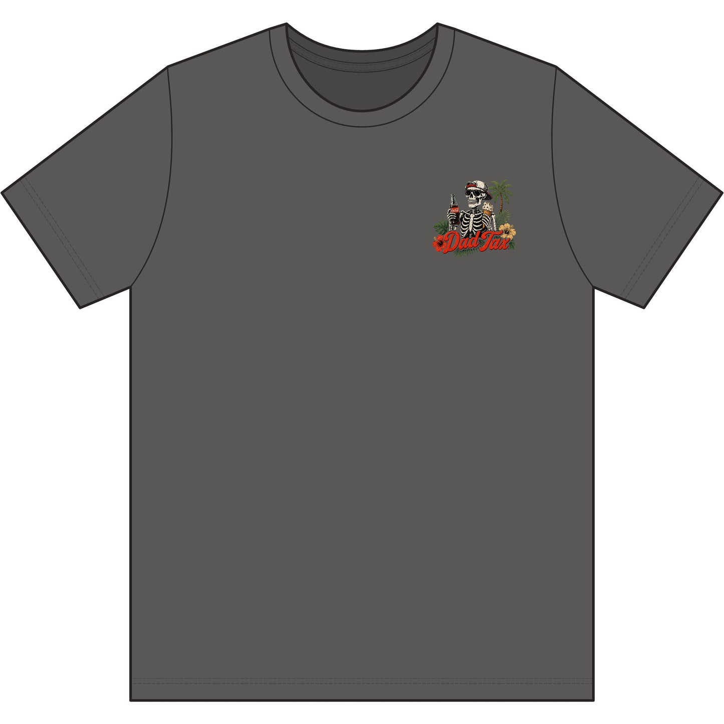 Skeleton Tee - 'Making Sure It's Not Poison' Skull T-Shirt