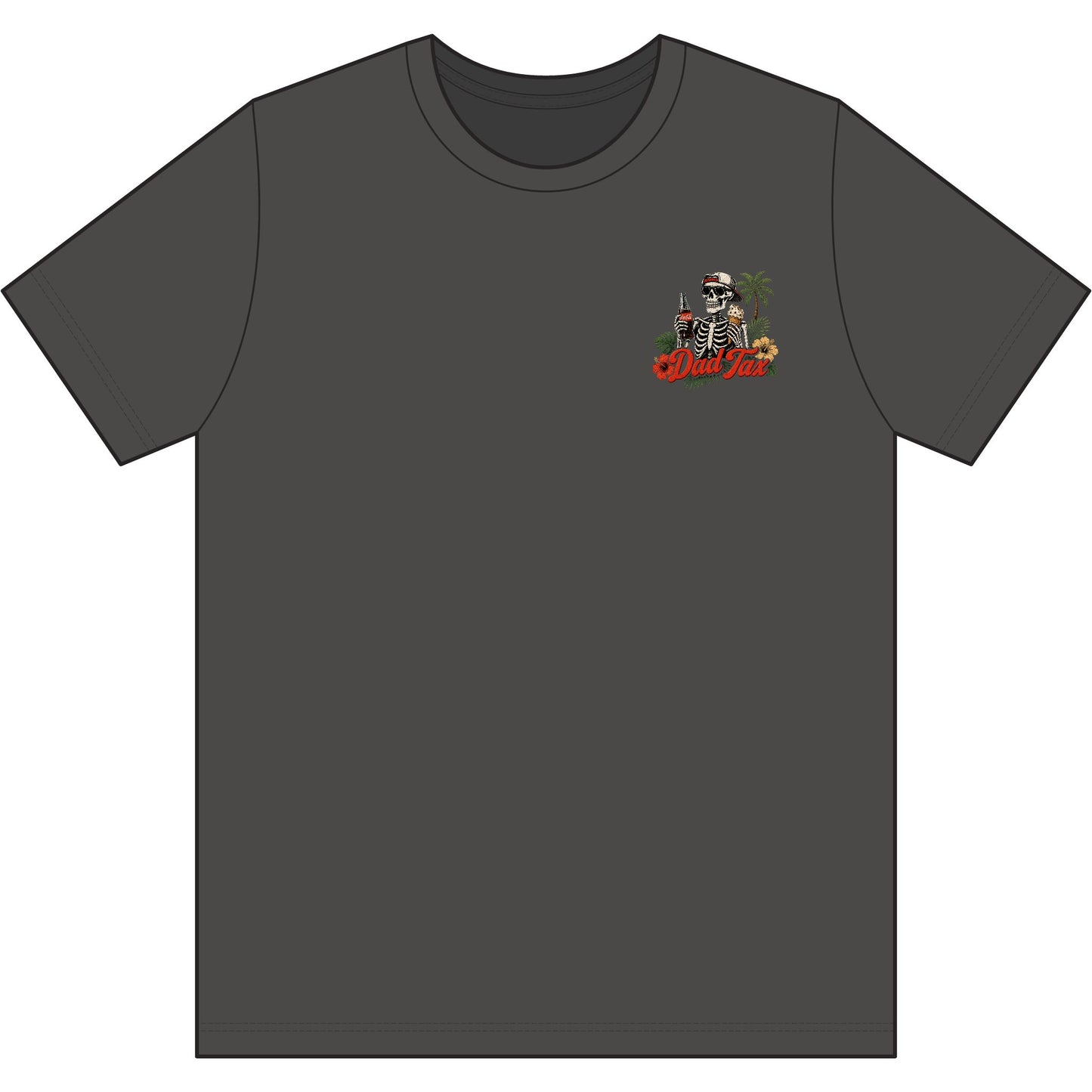 Skeleton Tee - 'Making Sure It's Not Poison' Skull T-Shirt