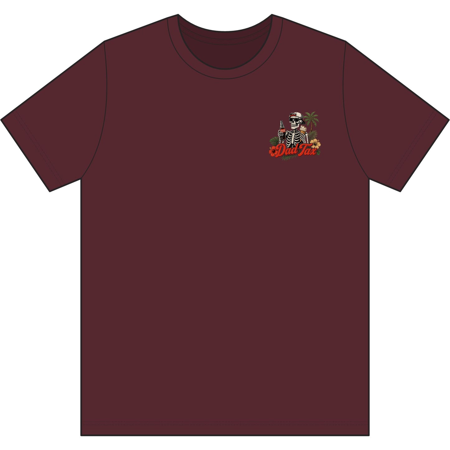 Skeleton Tee - 'Making Sure It's Not Poison' Skull T-Shirt