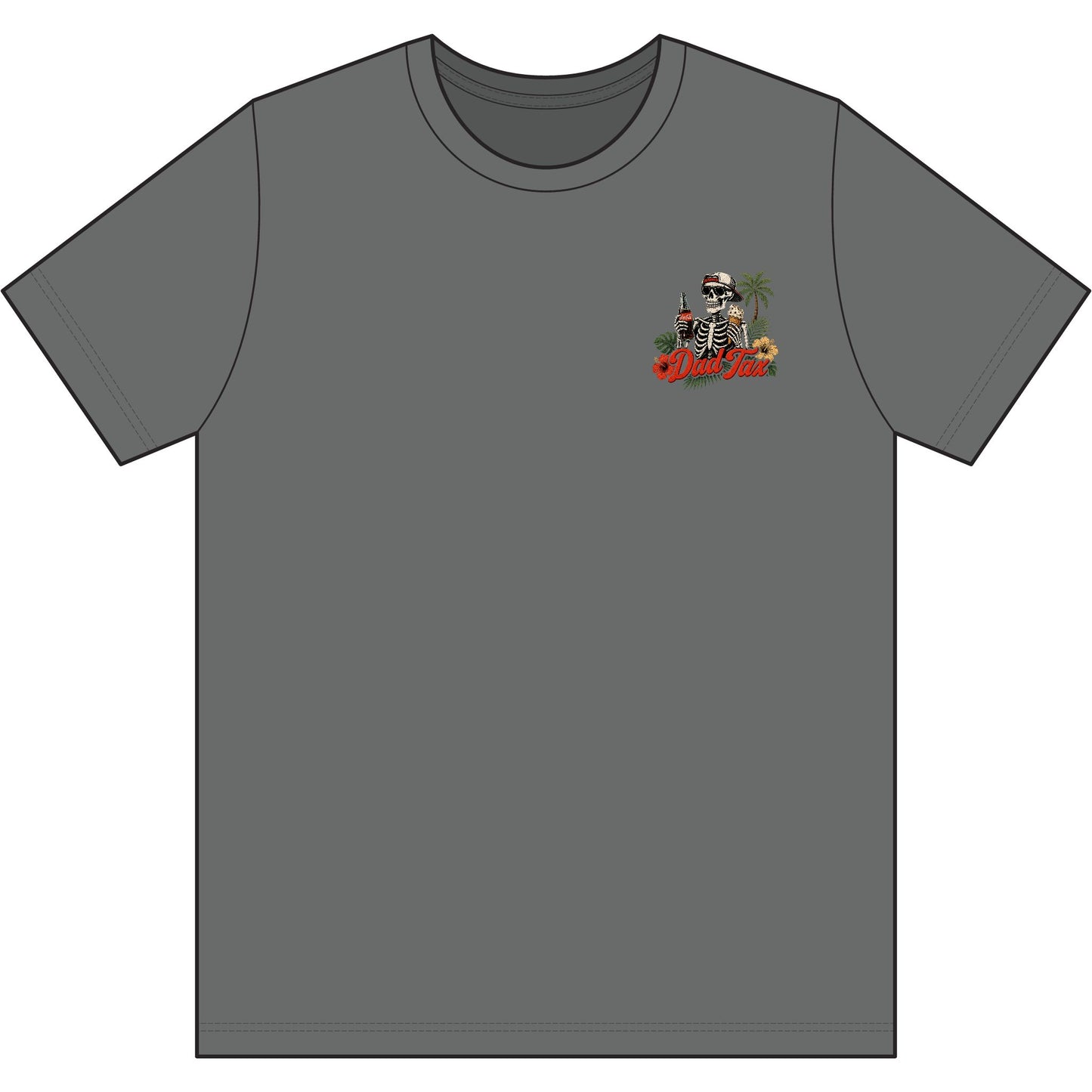 Skeleton Tee - 'Making Sure It's Not Poison' Skull T-Shirt