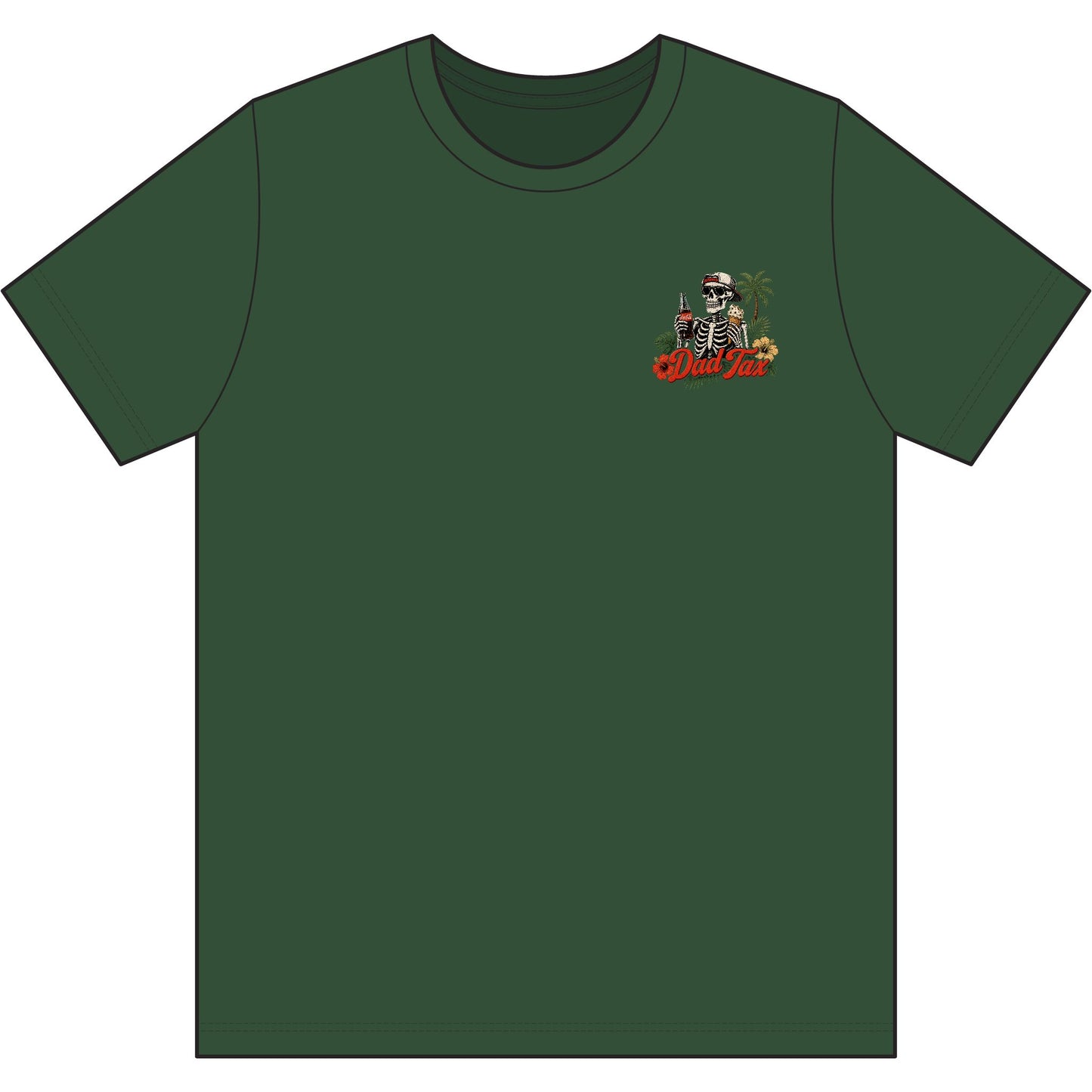 Skeleton Tee - 'Making Sure It's Not Poison' Skull T-Shirt