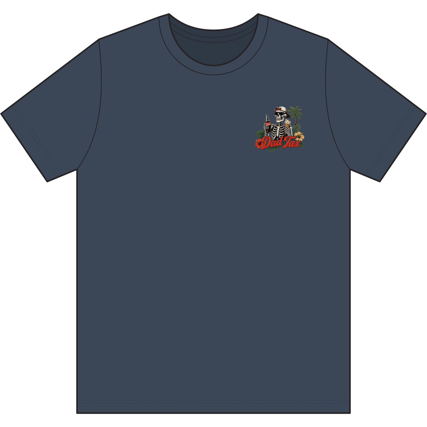 Skeleton Tee - 'Making Sure It's Not Poison' Skull T-Shirt