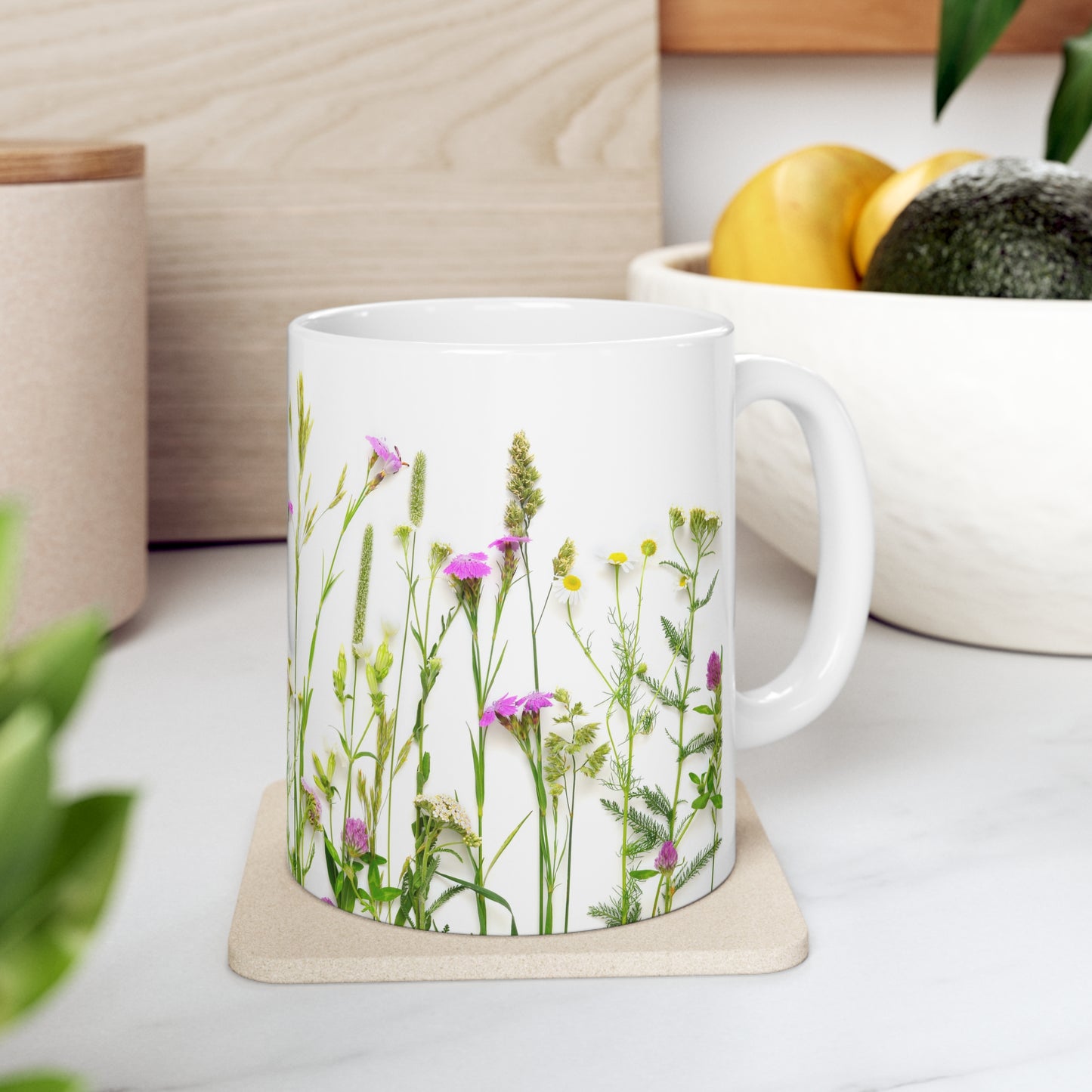 Wildflowers Ceramic Mug 11oz