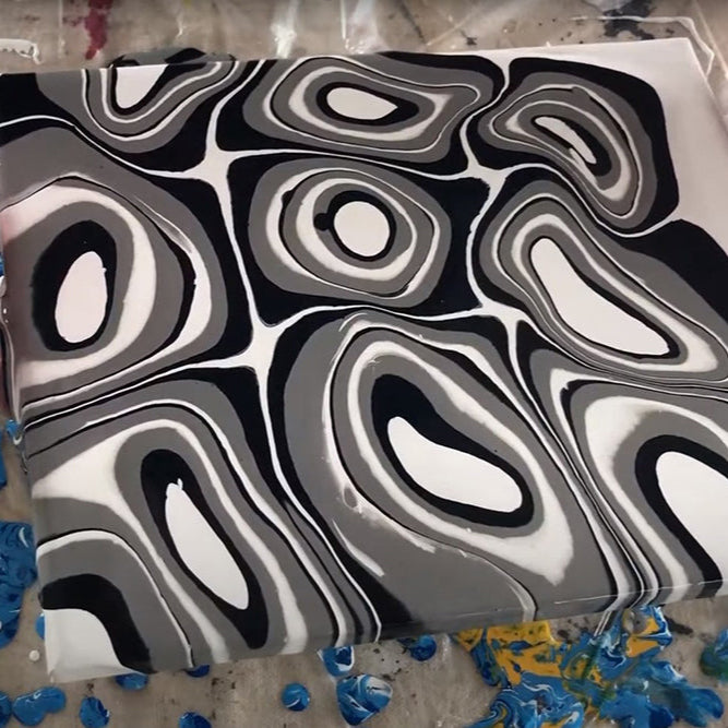 Fluid Vibes: A Paint Pouring Party (Aug 6th)