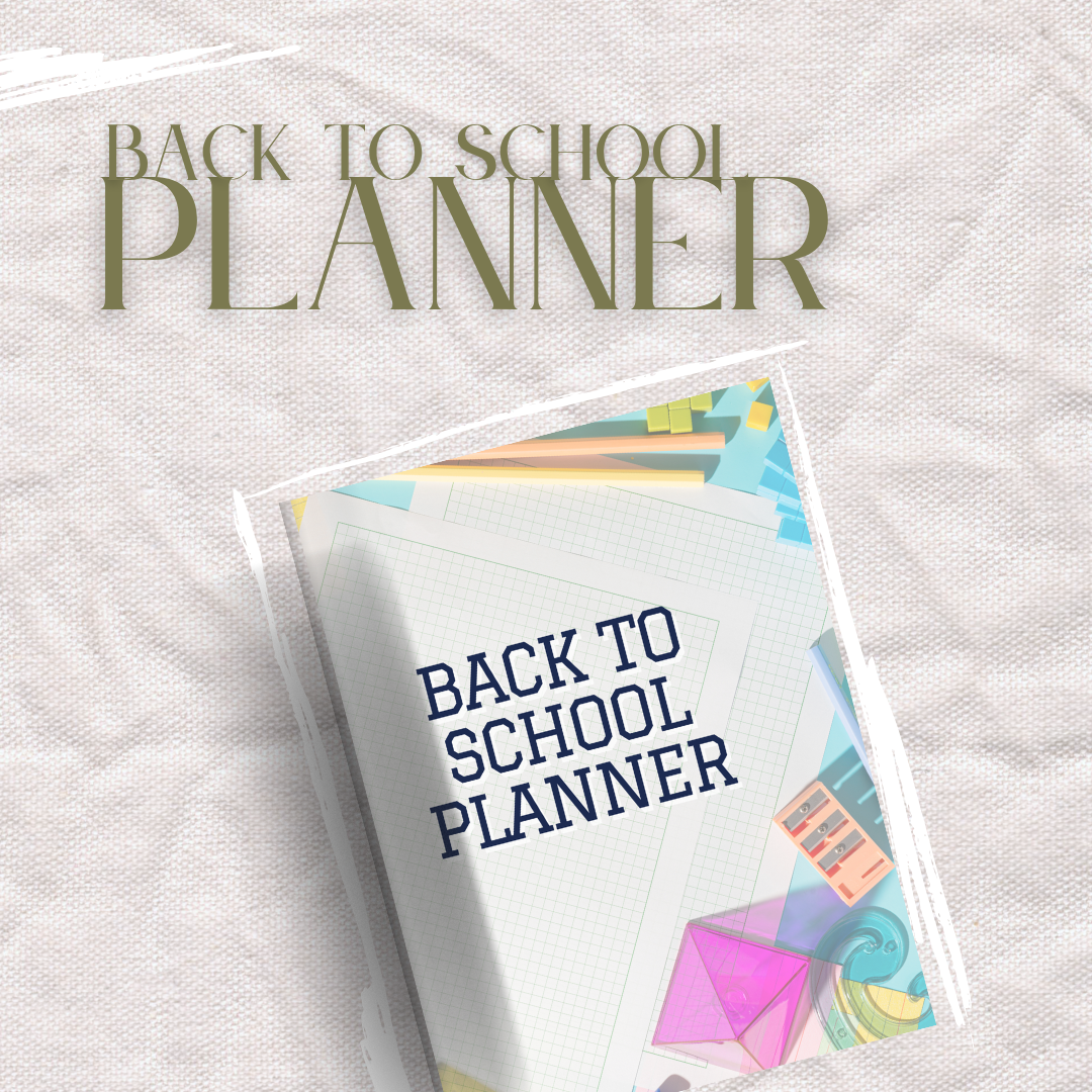 Back To School Planner