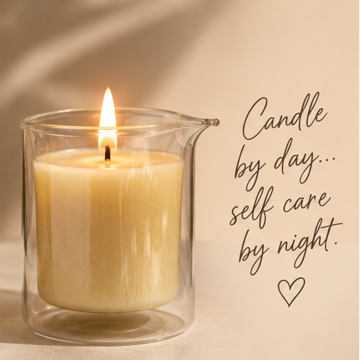 3oz Lotion Massage Candle | Moisturizing Body & Massage Oil Candle