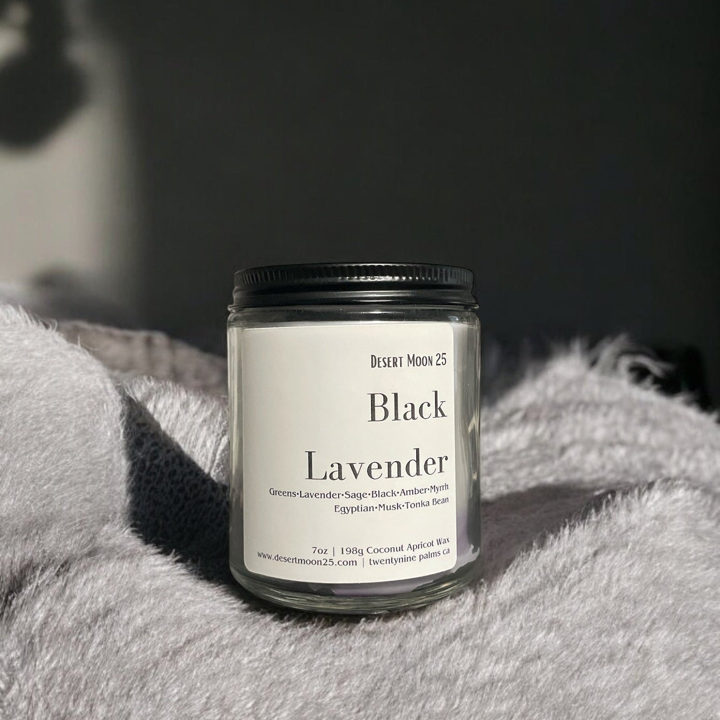 Black Lavender Candle 7oz