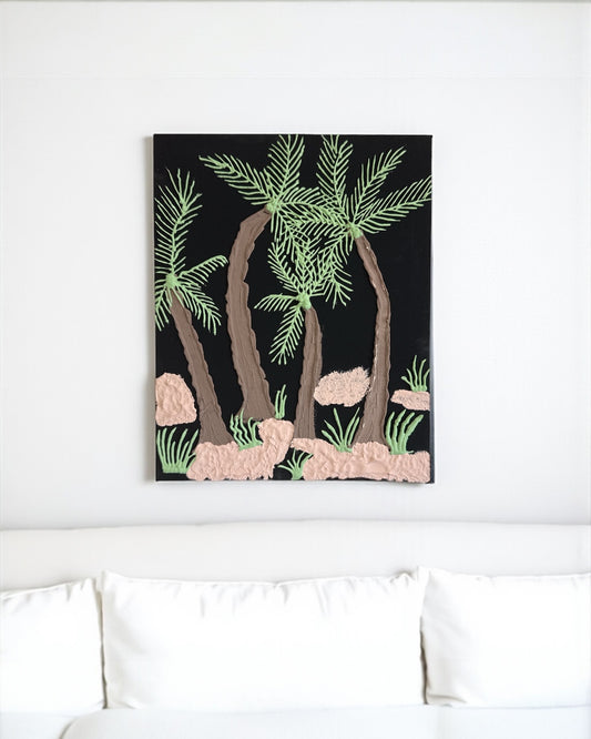 Night Palms (Original)