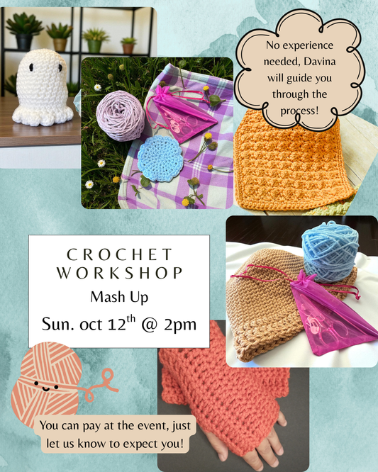 Crochet Monster Mash-up (Sun Oct 12)