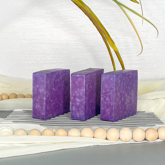 Lavender & Oakmoss Scrub Bar Soap 4.5 oz