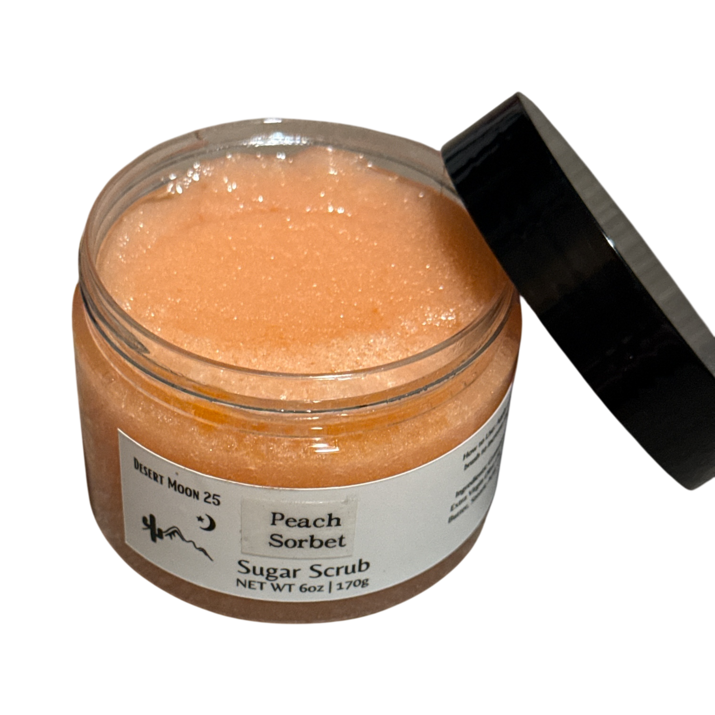 Peach Sorbet Gentle Exfoliating Sugar Scrub