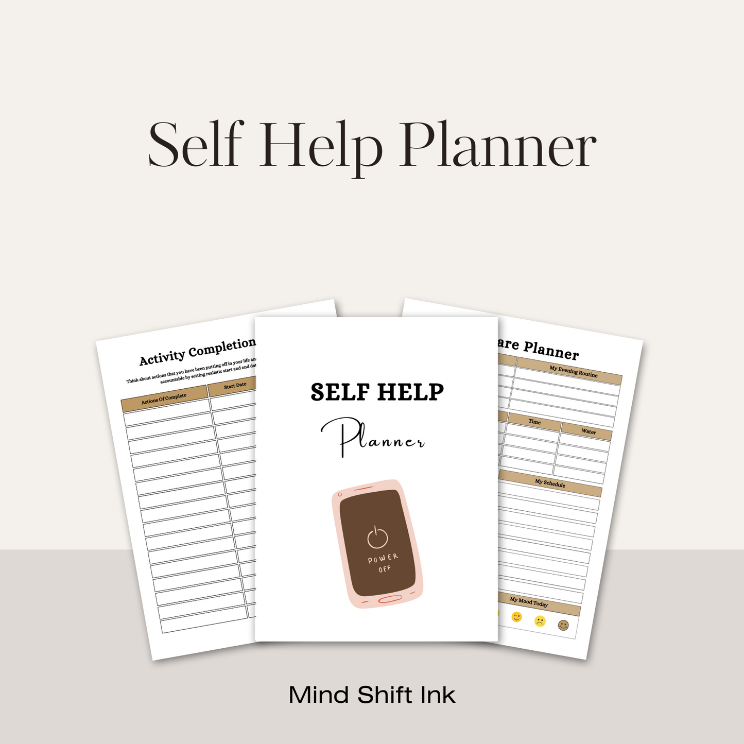 Self Help Planner