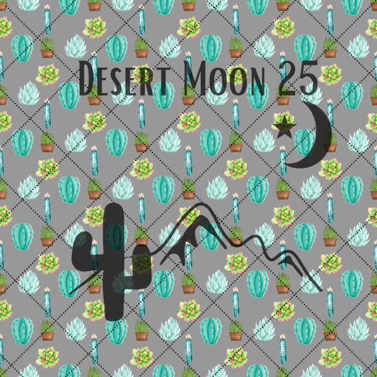 Succulent Pattern SVG