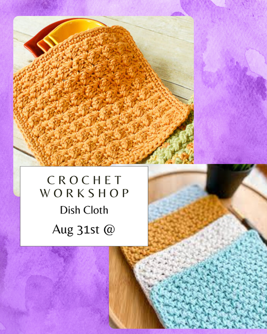 Crochet Workshop (Aug 31) Part 1