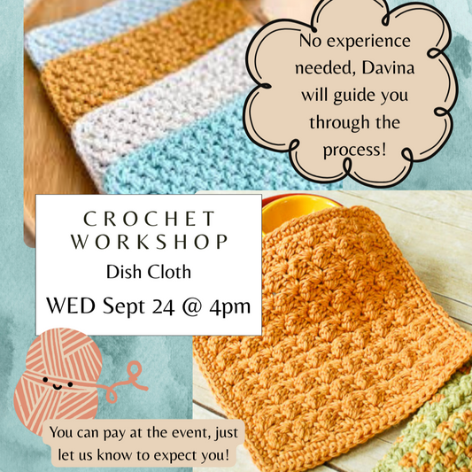 Crochet Workshop (Sept 24)