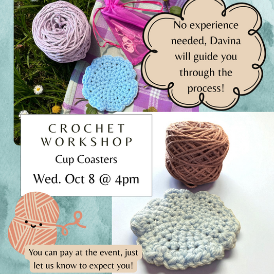 Crochet Workshop (Oct 8)