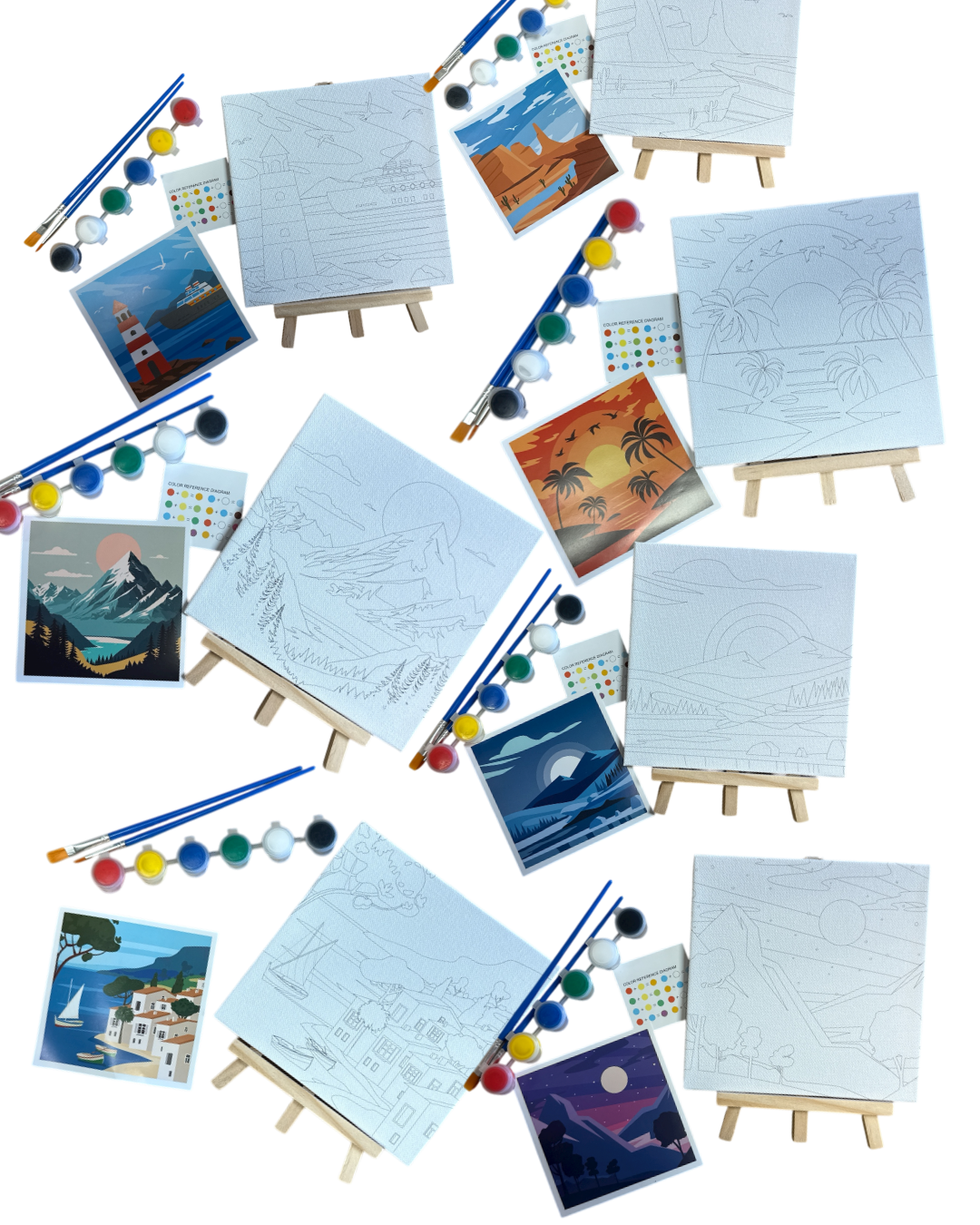 Mini Paint Kit Gift Set