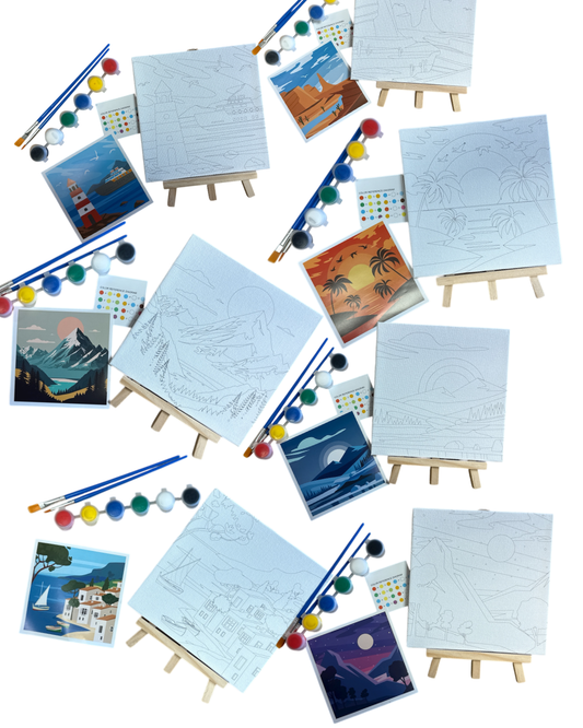 Mini Paint Kit Gift Set