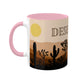 Desert Vibes Mugs, 11oz (12 Color Options) - Desert Moon 25