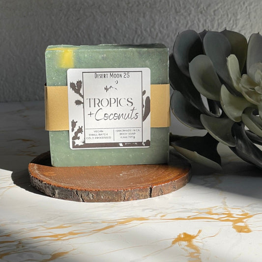 Tropics & Coconuts Bar Soap 4.5 oz - Desert Moon 25