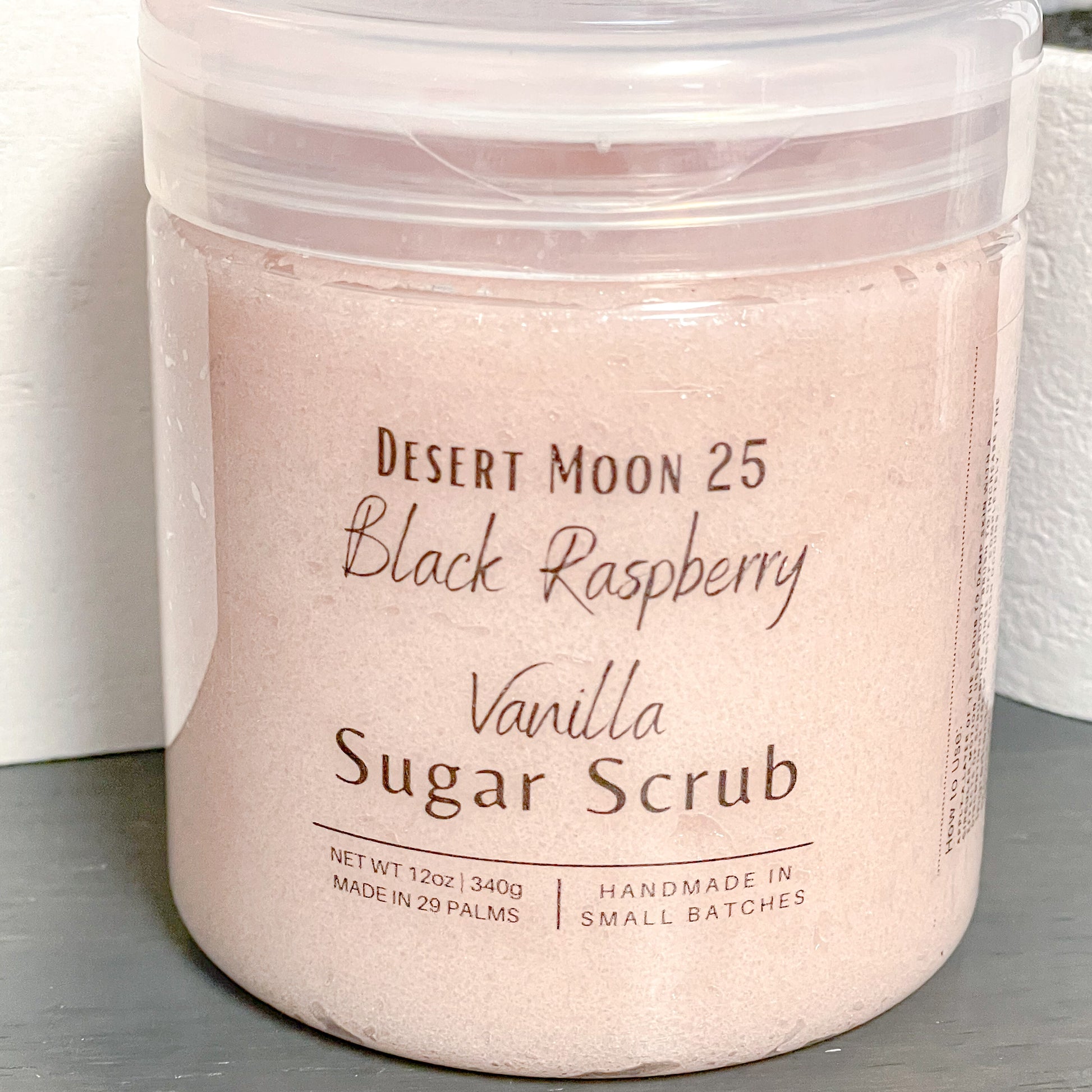 Black Raspberry Vanilla Sugar Scrub 6oz - Desert Moon 25